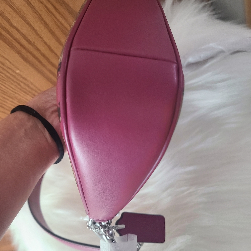 Coach Pink and Brown Teri mini bag - Picture 9 of 13